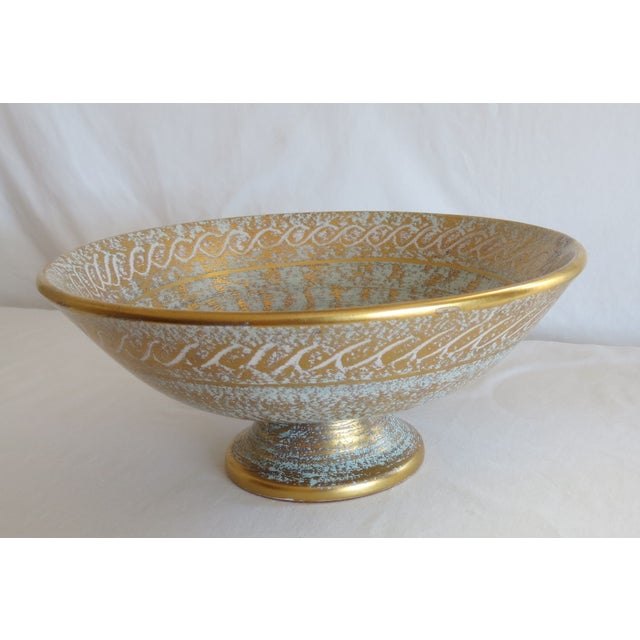 Stangl Pottery Pedestal Bowl Chairish