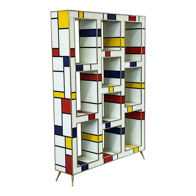 1980s Multicolor Murano Glass Shelf, 1980s For Sale - Image 5 of 6