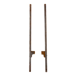 Vintage Wood Stilts - a Pair For Sale