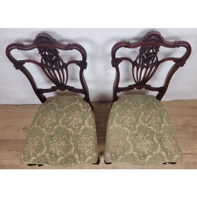 Victorian Nursing Chairs, 1890, Set of 2 For Sale - Image 13 of 18