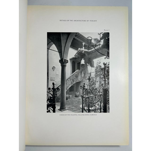 1920s 1920s Illustrated Folio, Harold Donaldson Eberlein's Details of the Architecture of Tuscany - 1 Book For Sale - Image 5 of 14