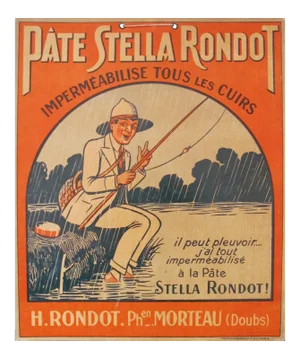 1920s French Fisherman, Pate Stella Rondot Waterproofing Wax