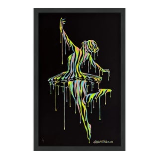 Shane Turner, Music in Motion 8.0 (Unique 1/1 Hand Painting on Screen Print ), 2023 For Sale