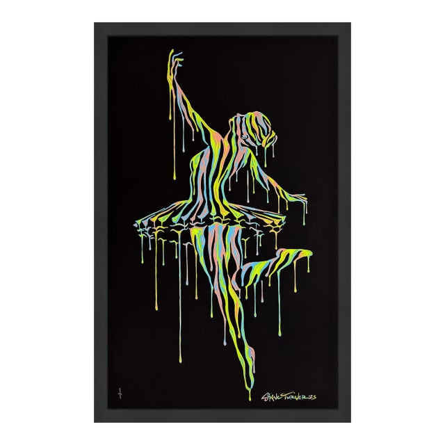 Shane Turner, Music in Motion 8.0 (Unique 1/1 Hand Painting on Screen Print ), 2023 For Sale