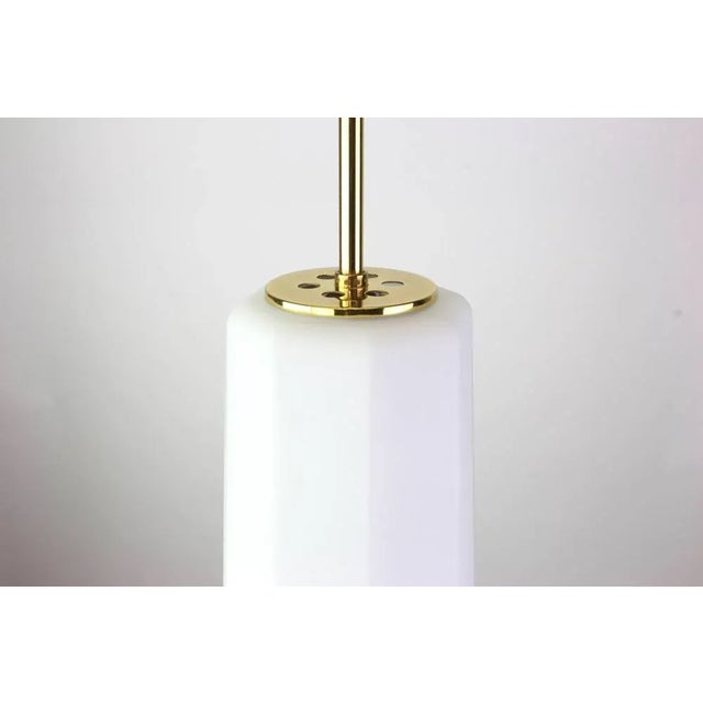 Opal Glass Pendants from Limburg, Germany, 1970s For Sale - Image 3 of 8