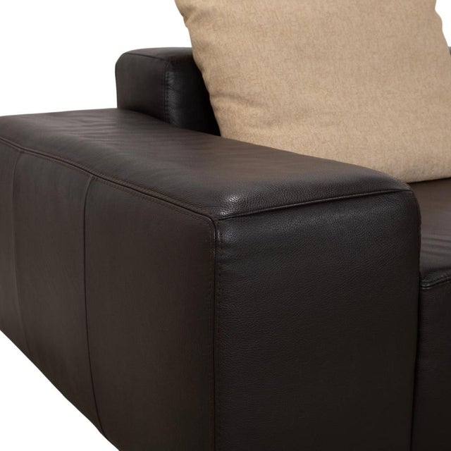 Quantum Four-Seater Sofa in Leather from Ewald Schillig For Sale - Image 6 of 16