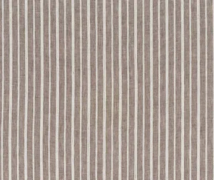 Schumacher Filippo Linen Sheer Fabric in Cocoa