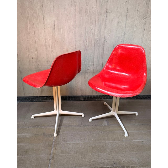 Mid-Century Modern La Fonda Chairs for Vitra by Charles and Ray Eames, 1970s, Set of 2 For Sale - Image 3 of 17