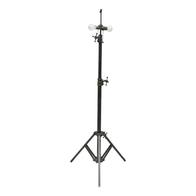 Thomas O'Brien Studio Tri 53 Inch Bronze Finish Floor Lamp by Visual Comfort For Sale