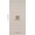 Beveled Frame Sisal wallpaper is a playful, modern take on a trompe l’oeil panel motif. Printed by hand on our Haruki...
