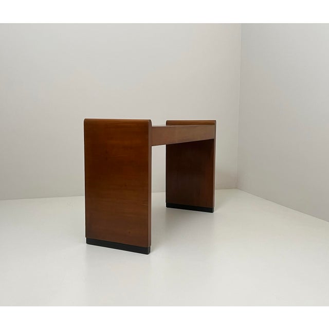 Cherry Console Table, 1930s For Sale - Image 6 of 7