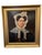 Pair of Early New England oil on board portraits of prominent couple. 19th Century, conserved and reframed. They are in...