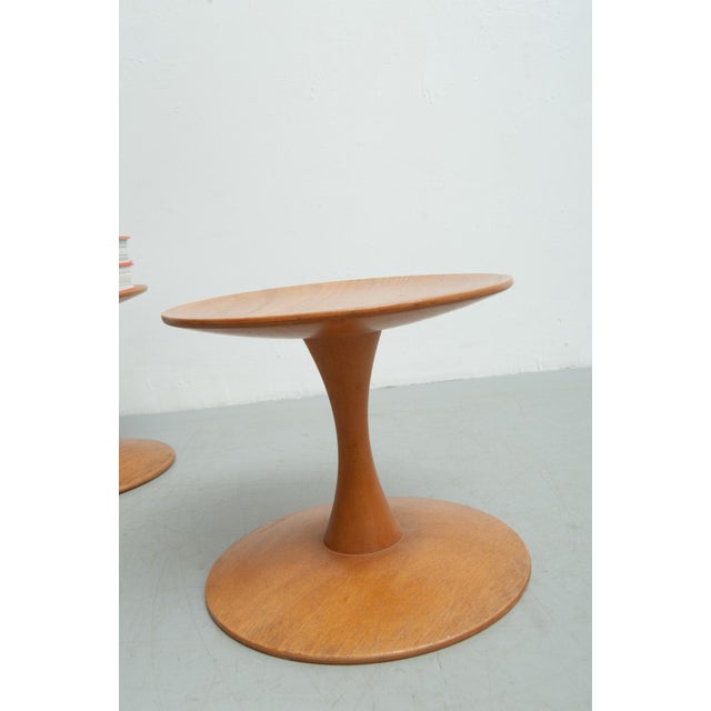 Stools by Nanna Ditzel for Kolds Sawmill, 1960s, Set of 2 For Sale - Image 12 of 16