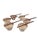 A beautiful set of six Bat Trang ceramic bowls, handcrafted in Vietnam and decorated with a delicate, rhythmic botanical...