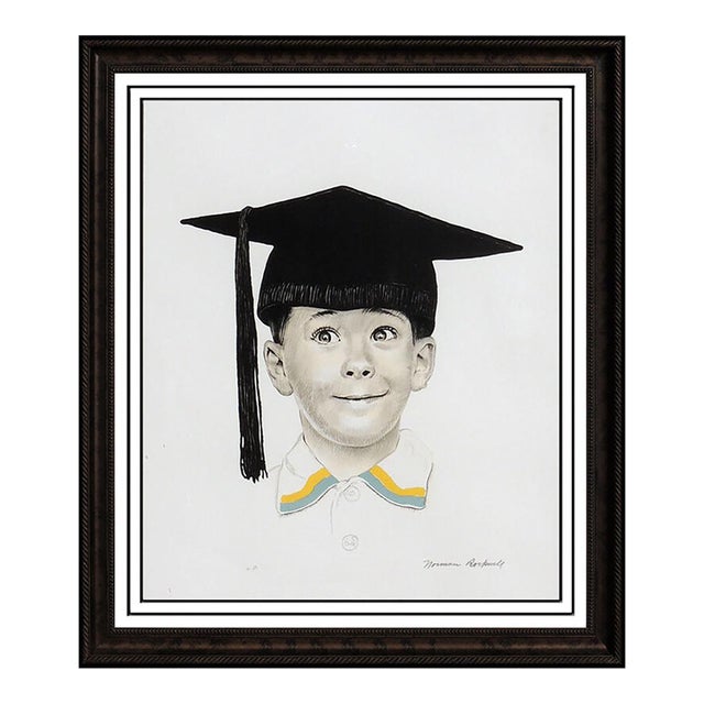 Mid 20th Century The Big Day, Norman Rockwell For Sale