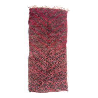 Vintage Talsint Moroccan Rug, 05'04 X 11'05 For Sale