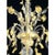 Glass Huge Italian Chandelier with Flowers and Leaves Murano Glass For Sale - Image 7 of 9