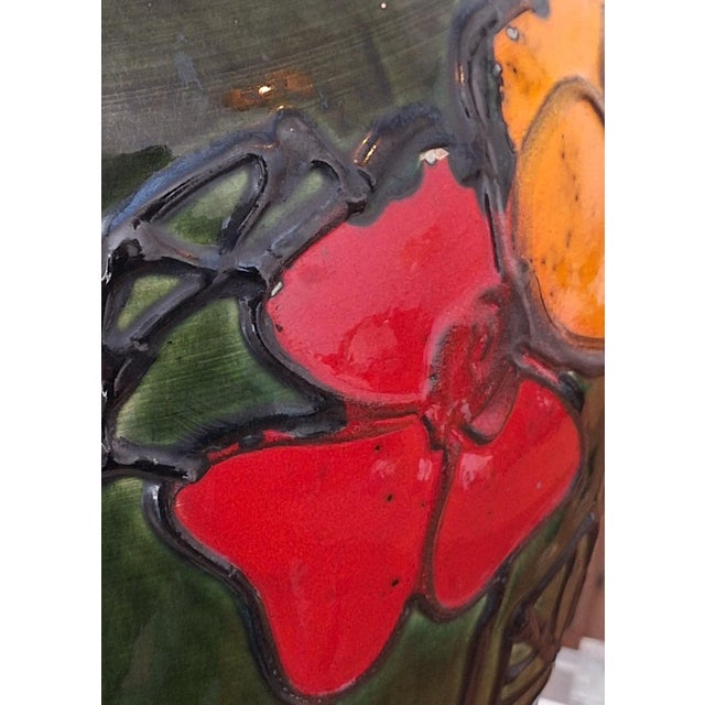Large Vintage Brutalist Ceramic Floor Vase, 1960s For Sale - Image 16 of 18