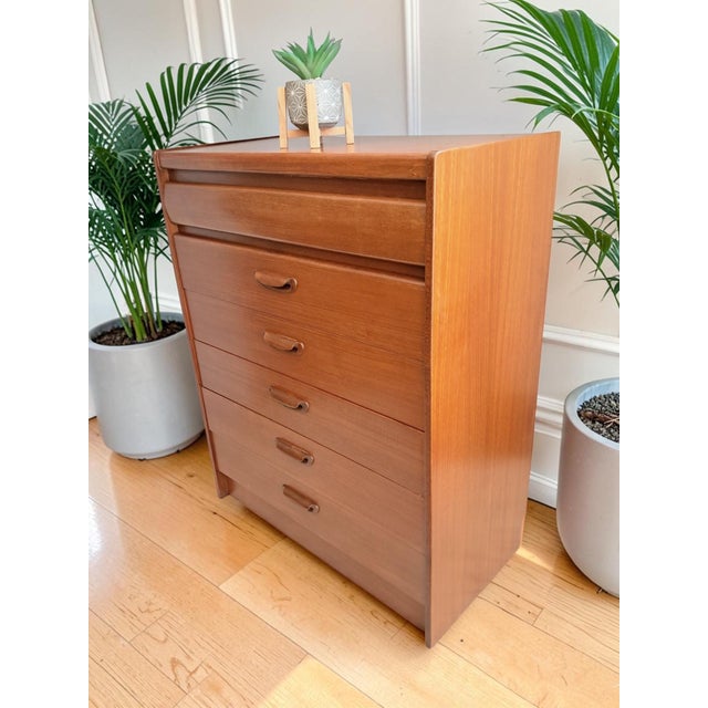 Mid-Century Danish Chest of Drawers in Teak from William Lawrence, 1960s For Sale - Image 6 of 18