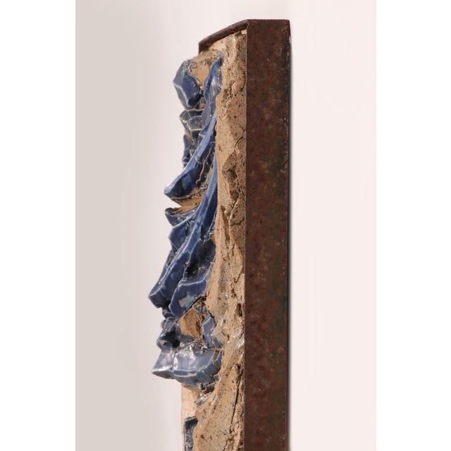 Mid-Century Modern Wall Till from Tue Poulsen, 1970s For Sale - Image 3 of 7