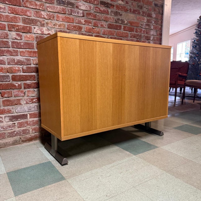 Wood Danish Tambour Sideboard by System B8, Denmark, 1970s For Sale - Image 7 of 11