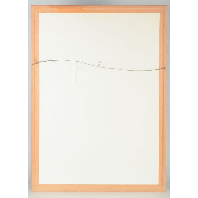 Arne Haugen Sørensen, Satirical Composition with Figure, 1977, Colour Lithograph For Sale - Image 6 of 7