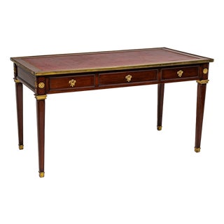 Antique Louis XVI Style Desk, 1900 For Sale