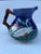 Small Antique Majolica Fish Pitcher For Sale - Image 4 of 9