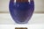 Artisan Purple and Olive Green Glazed Ceramic Ovoid Vase with Drip Detail For Sale - Image 10 of 12