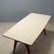 Beige Table with Back-Treated Glass Top, 1950s For Sale - Image 8 of 10
