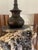 Antique Chinese Elaborately Carved Natural Hard-Stone Table Lamps—A Pair For Sale - Image 17 of 18
