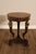 Maitland Smith Empire Style Round Marble Top Mahogany Lamp Table For Sale In Philadelphia - Image 6 of 17