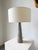 Blue Ceramic Table Lamp, 1950s For Sale - Image 11 of 18