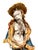 Chinoiserie Eugenio Pattarino Ceramic Sculpture of Chinese Man and Lady, Italian Chinoiserie For Sale - Image 3 of 18