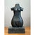 Black Vintage Carved Stone Female Torso Sculpture For Sale - Image 8 of 12