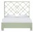 Darien Standard Bed Queen, Celery Green For Sale