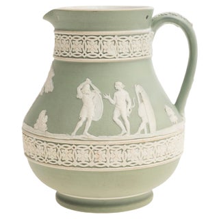 Pitcher with Mythological Scenes from Wedgewood, 1800s For Sale