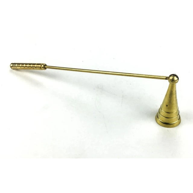 1960s Solid Brass 1960’s Candle Snifter For Sale - Image 5 of 6