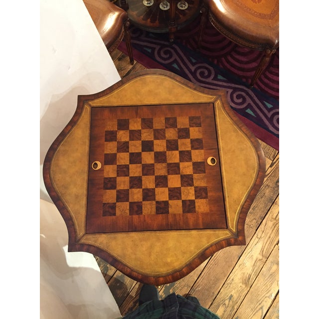 1980s Traditional Maitland Smith 2-Sided Mahogany ...