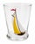 Vintage Set 6 Hand Painted Sailboat Shot Glasses Nautical Barware For Sale - Image 13 of 14