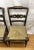 Textile Pair of Sheraton Fancy Early 19th Century Hitchcock Chairs With Rush Seats For Sale - Image 7 of 11