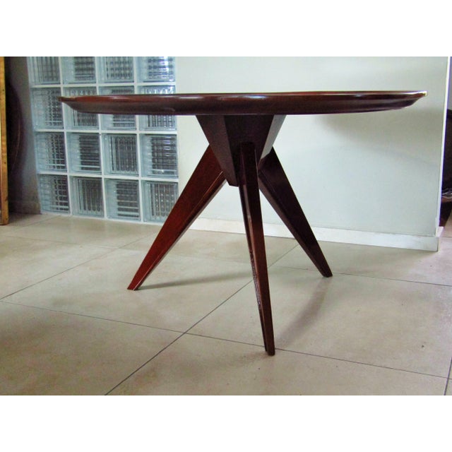 Art Deco Style Rosewood Coffee Table, 1940s For Sale - Image 3 of 11
