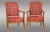 Set of French Directoire Period Mahogany Armchairs, 1800s For Sale - Image 4 of 4