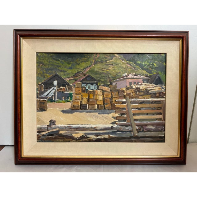 This listing is for a painting by Alexander Tikhonovich Pushnin (Алекса́ндр Ти́хонович Пушни́н March 28, 1921 – September...