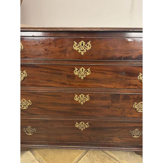 Antique George III Mahogany Gentlemans Chest, 1800s For Sale - Image 6 of 9