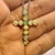 Traditional Natural Opal Cross Pendant Necklace 20" 14k WG 4.50 CT Certified For Sale - Image 3 of 11