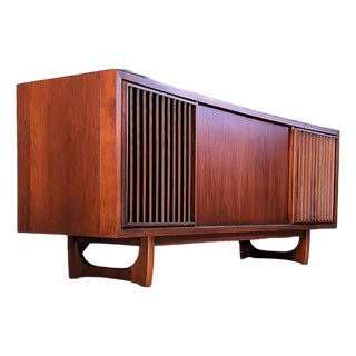 Circa 66 Rca Annapolis Encomium Refurbished Mid Century Modern Stereo Console Record Player For Sale