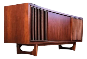 Circa 66 Rca Annapolis Encomium Refurbished Mid Century Modern Stereo Console Record Player