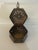 Vintage Hand-Hammered Brass Hexagonal Incense Censer Box For Sale - Image 9 of 12