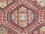 Ruby Red Mid 20th Century Large Aesthetic Jijim Kilim Rug For Sale - Image 8 of 11